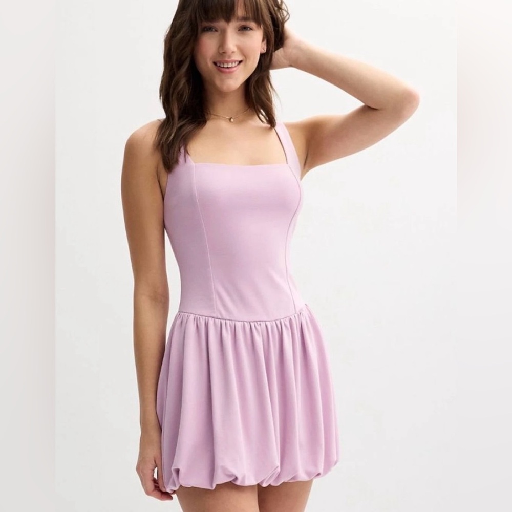 💐2 for $35💐 NWT Women’s Lilac Sleeveless Bubble Dress